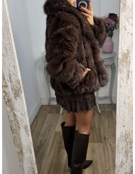 Abrigo Bianca chocolate