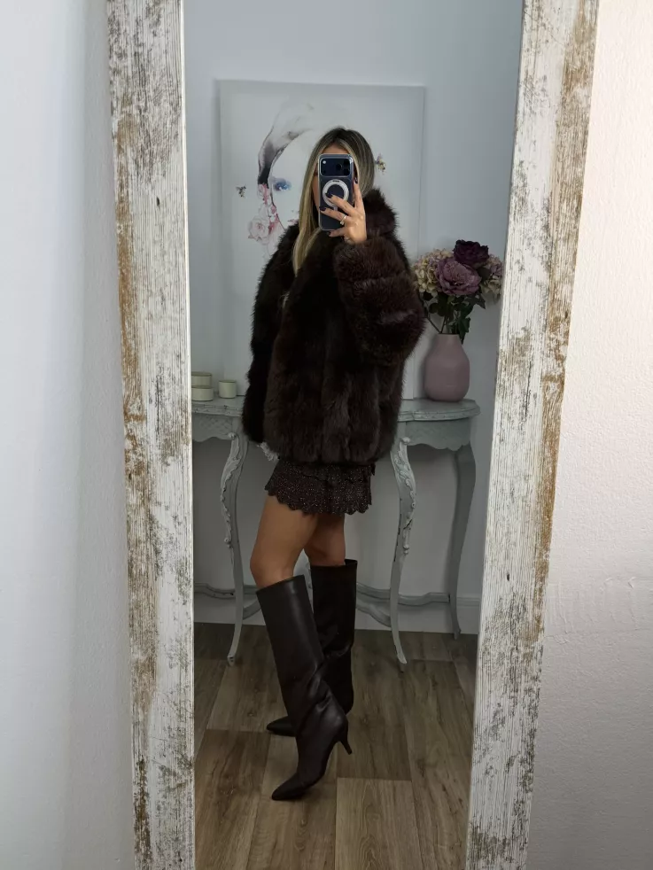 Abrigo Bianca chocolate