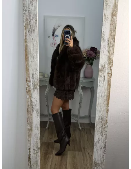 Abrigo Bianca chocolate