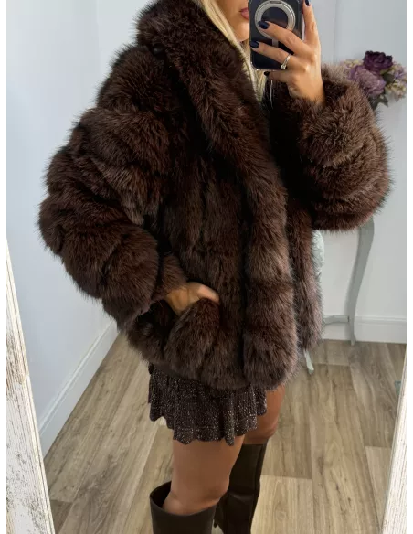 Abrigo Bianca chocolate