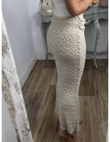 Falda Elise beige