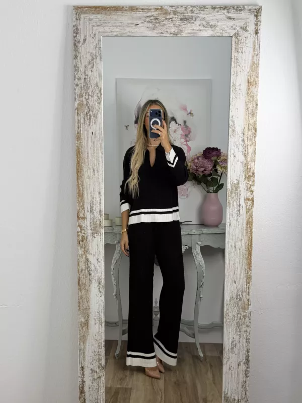 Conjunto Franja negro