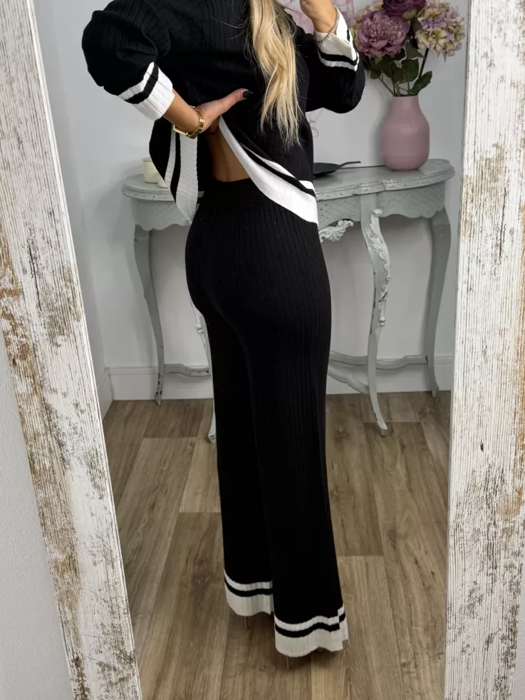 Conjunto Franja negro