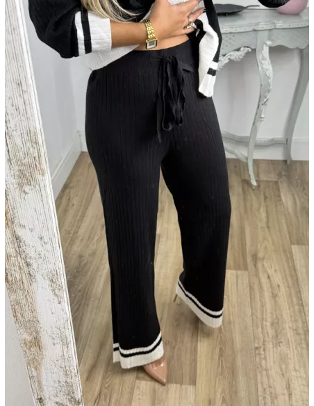 Conjunto Franja negro