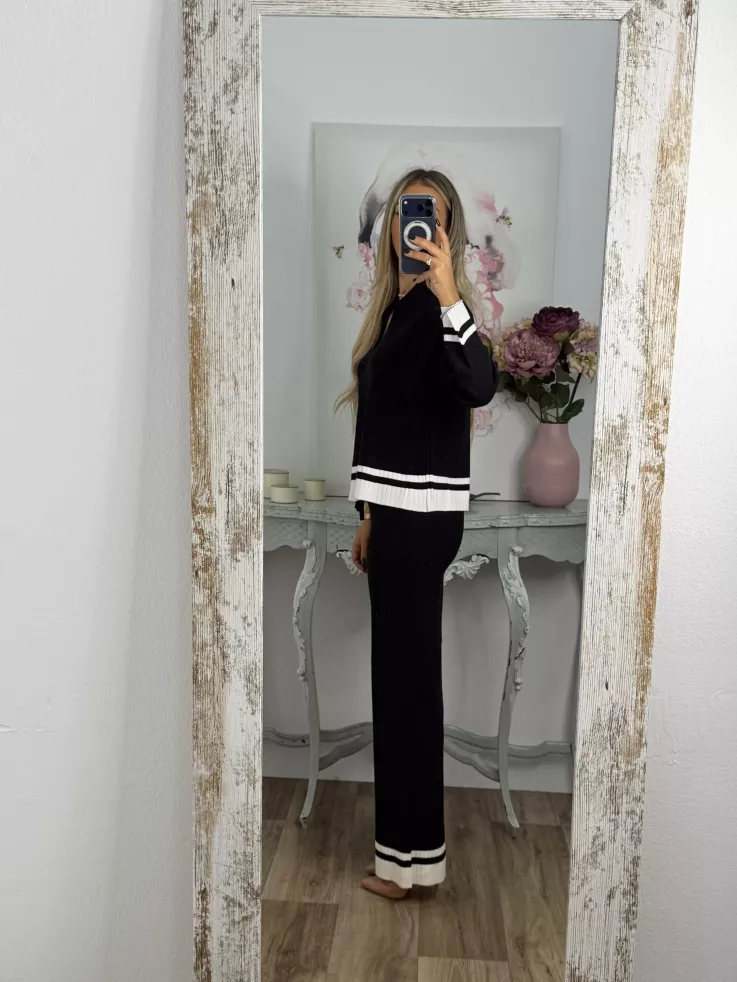 Conjunto Franja negro