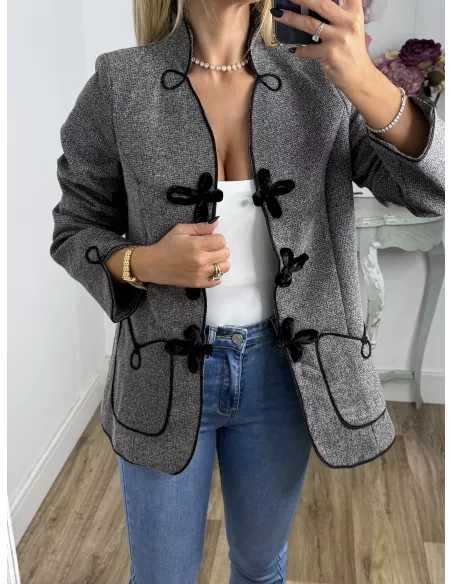 Chaqueta Goya gris