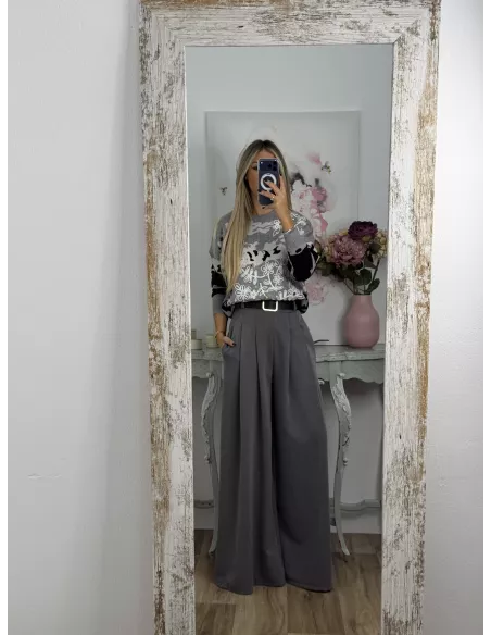 Pantalón Derek gris