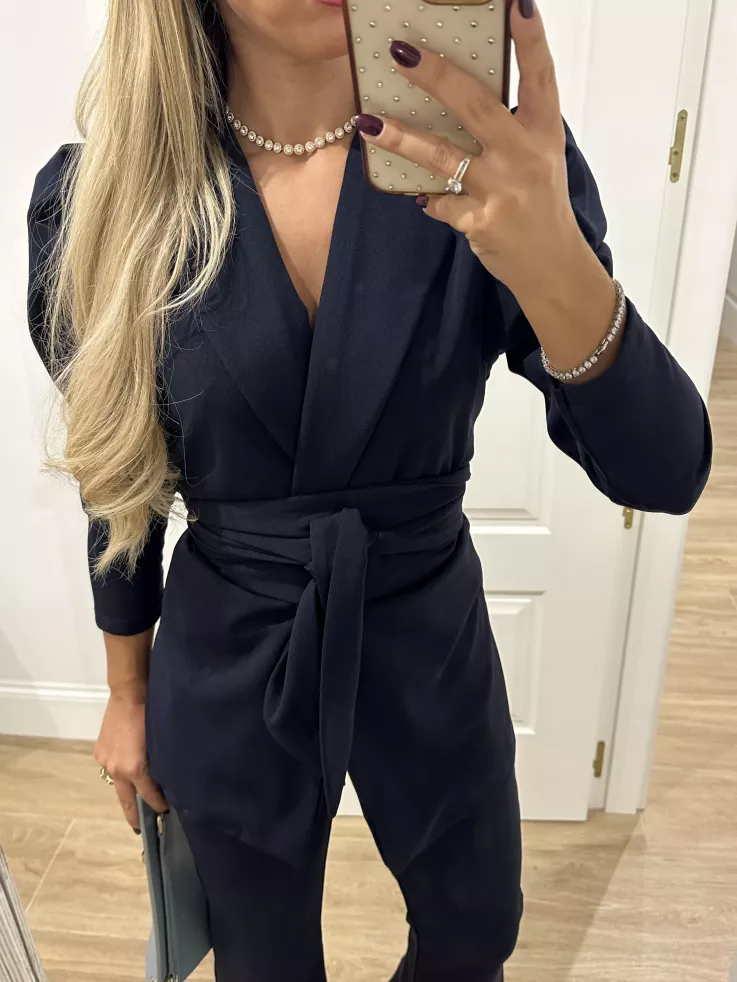 Conjunto Laras azul marino