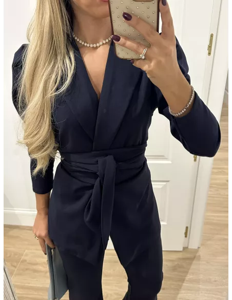 Conjunto Laras azul marino