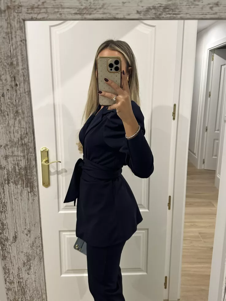 Conjunto Laras azul marino