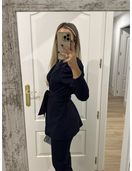 Conjunto Laras azul marino