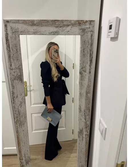 Conjunto Laras azul marino