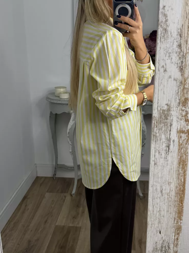 Camisa Violeta amarillo