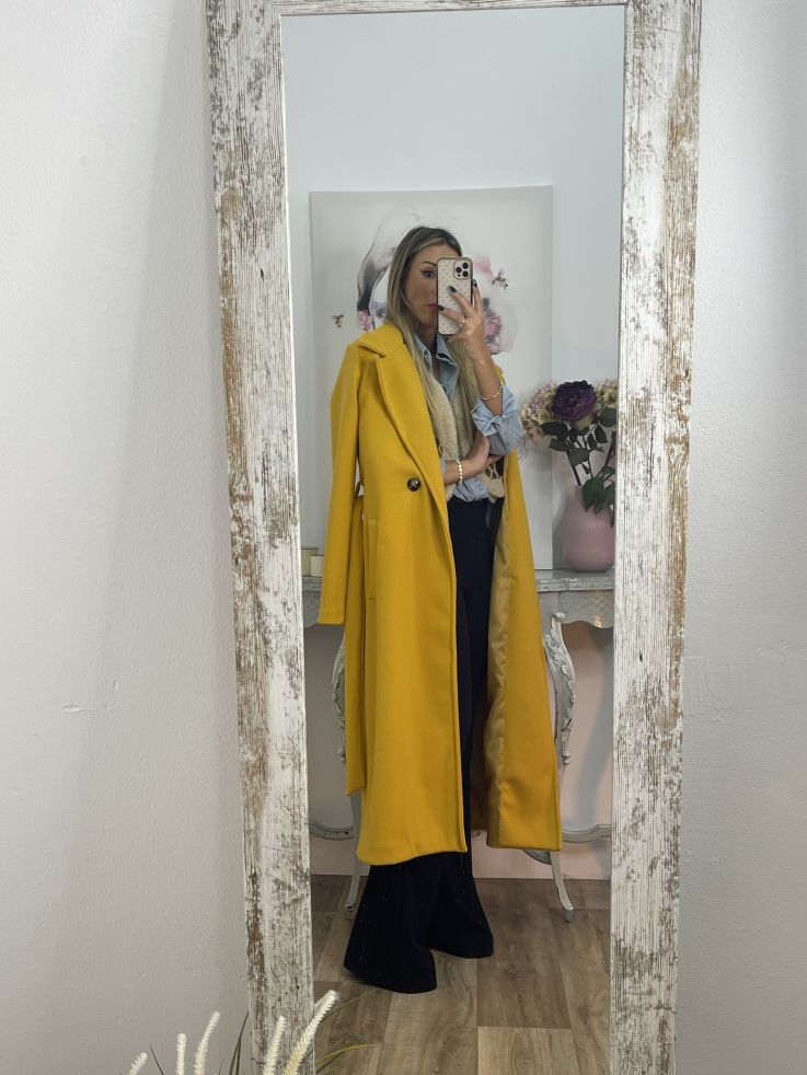 Abrigo Anaiss mostaza