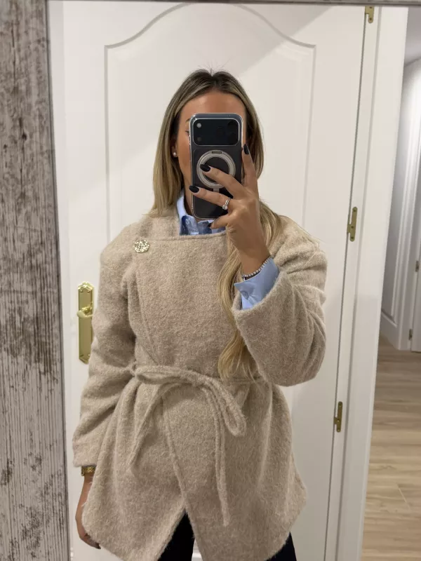 Chaqueta Bayona beige