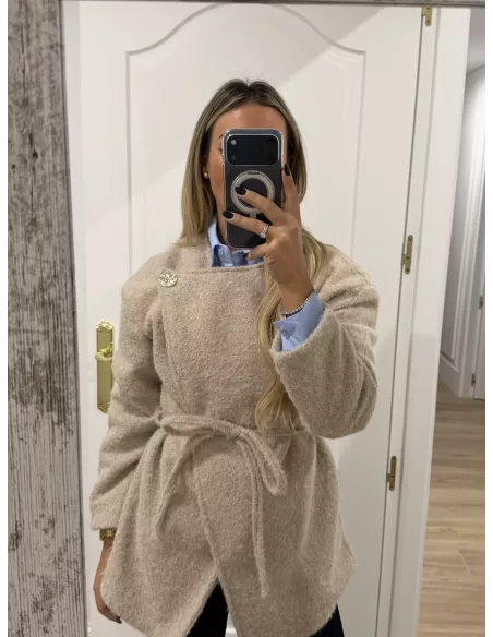 Chaqueta Bayona beige