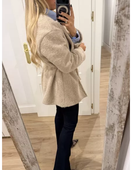 Chaqueta Bayona beige