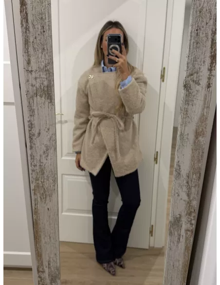 Chaqueta Bayona beige