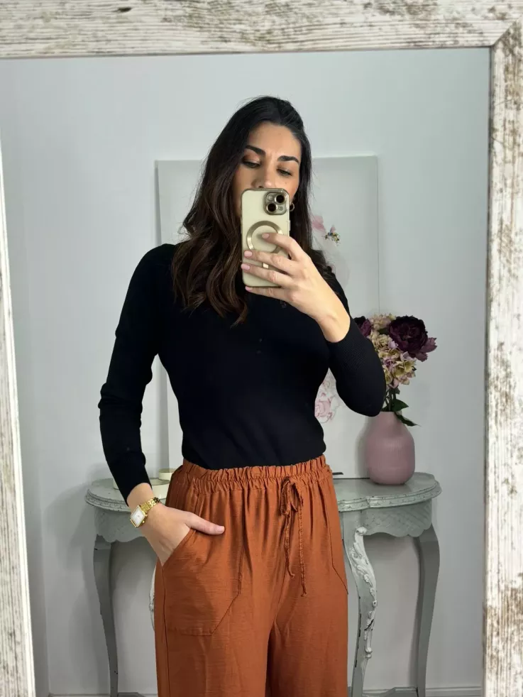 Pantalón Helena teja