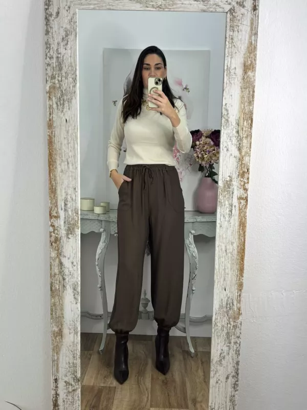 Pantalón Helen choco