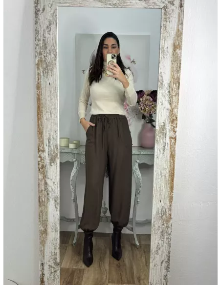Pantalón Helen choco