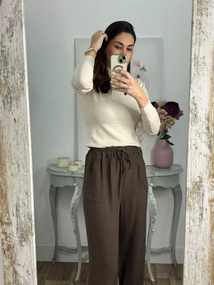 Pantalón Helen choco