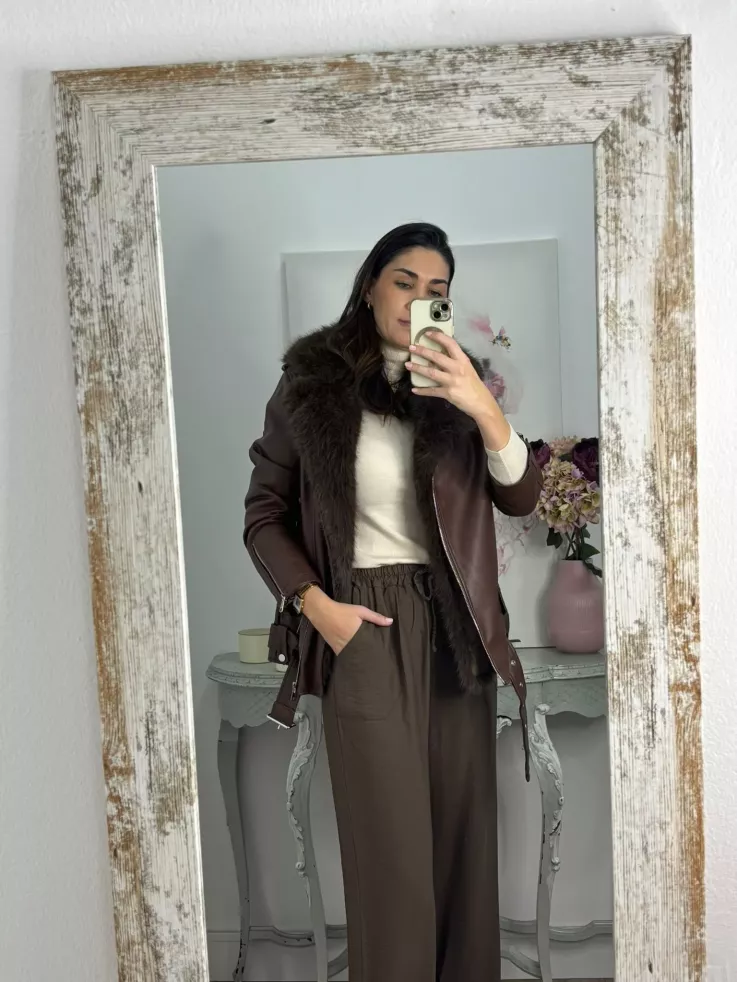 Pantalón Helen choco