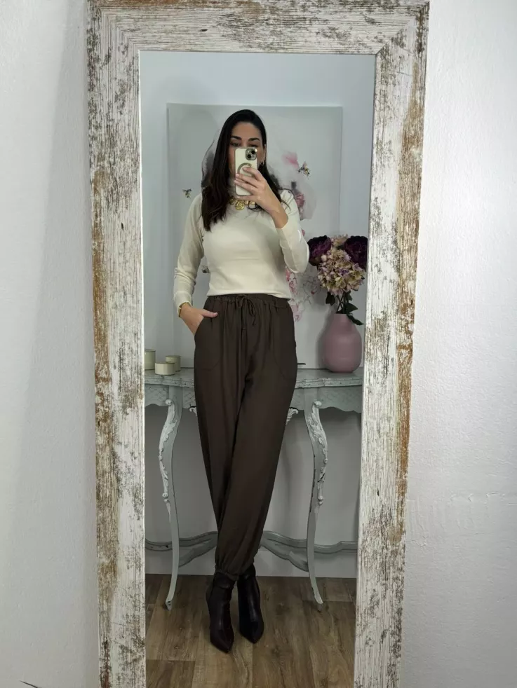 Pantalón Helen choco