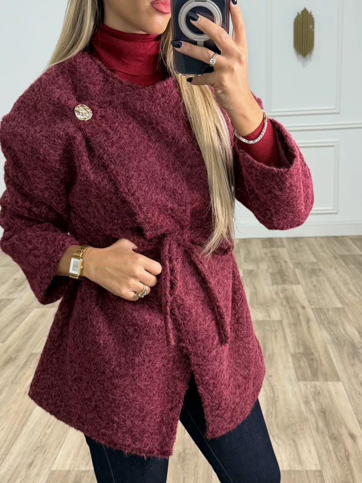 Chaqueta Bayona burdeos