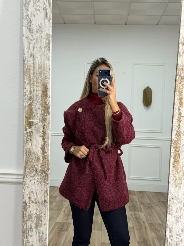 Chaqueta Bayona burdeos