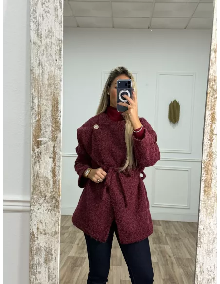 Chaqueta Bayona burdeos
