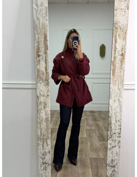 Chaqueta Bayona burdeos