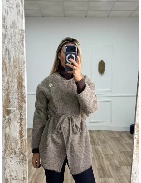 Chaqueta Bayona taupe