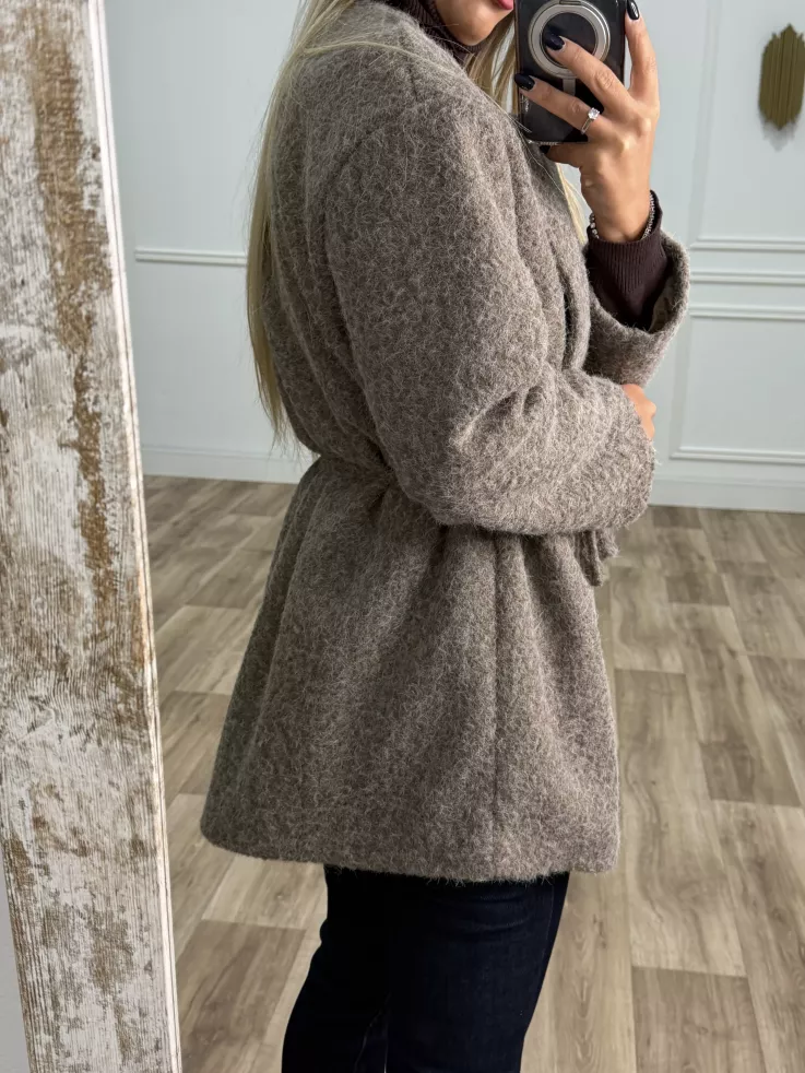 Chaqueta Bayona taupe