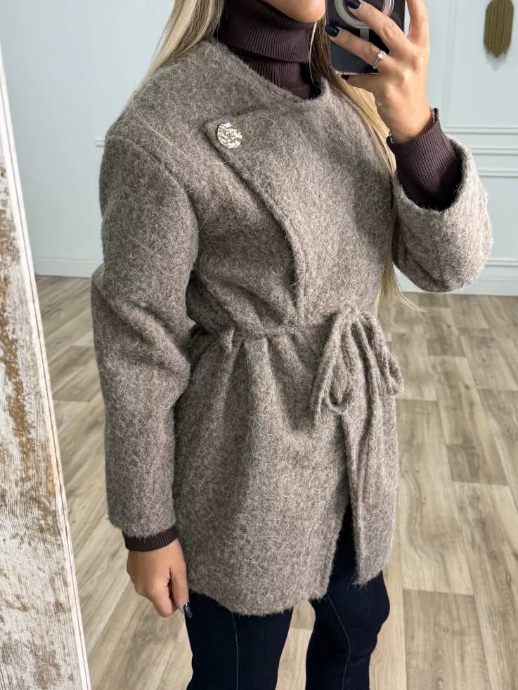 Chaqueta Bayona taupe