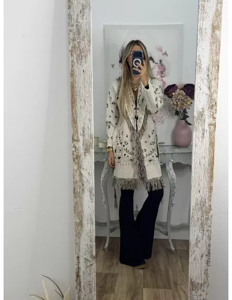 Cardigan Boston beige