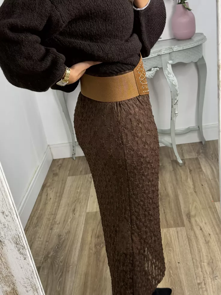 Cinturón  Sernit marrón