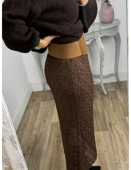 Cinturón  Sernit marrón