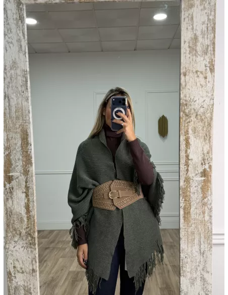 Cinturón  Sernit taupe