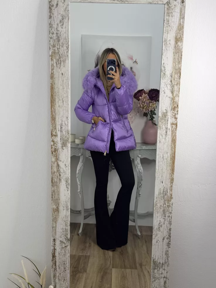 Abrigo PL 9052 morado