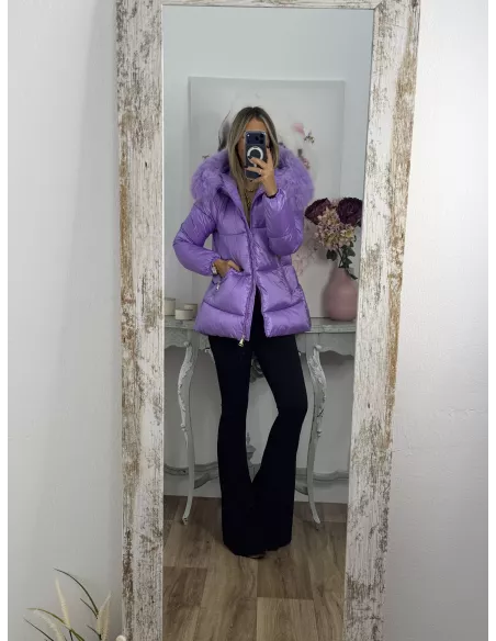 Abrigo PL 9052 morado