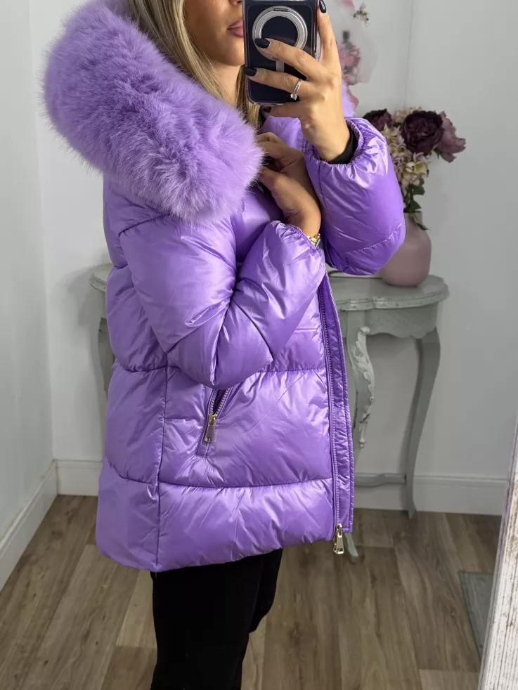 Abrigo PL 9052 morado