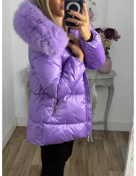 Abrigo PL 9052 morado