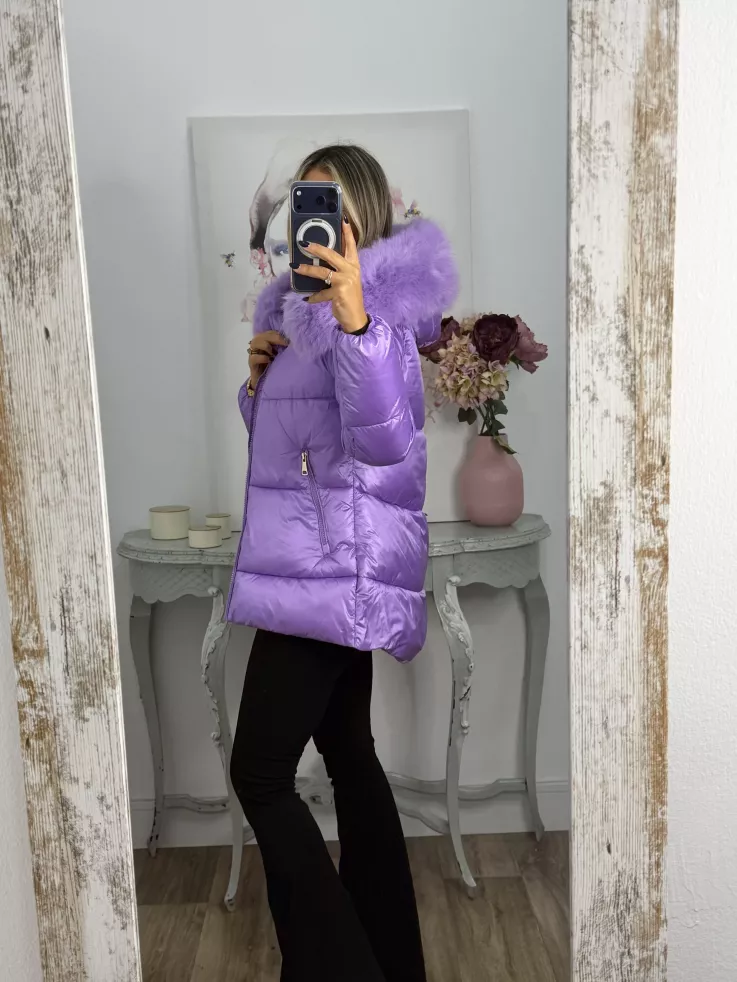 Abrigo PL 9052 morado