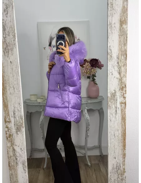 Abrigo PL 9052 morado