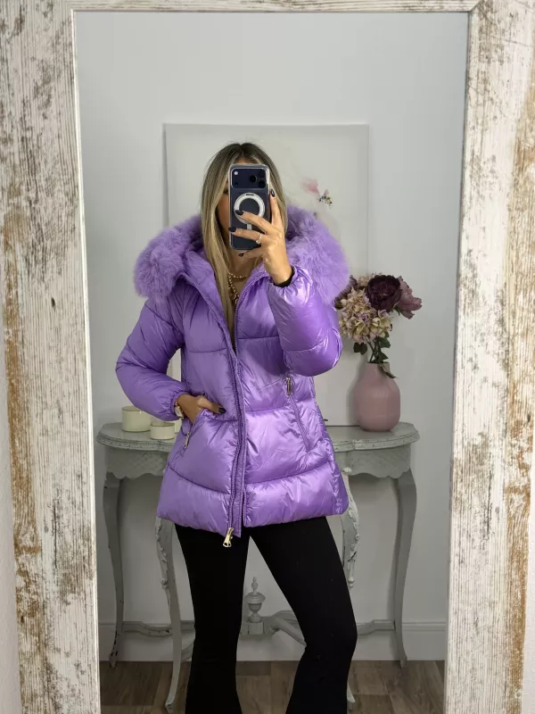 Abrigo PL 9052 morado