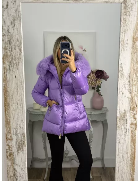 Abrigo PL 9052 morado