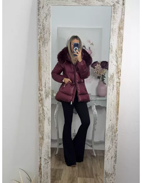 Abrigo PL 9052 burdeo