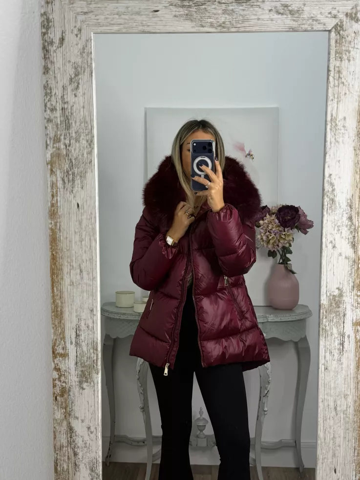 Abrigo PL 9052 burdeo