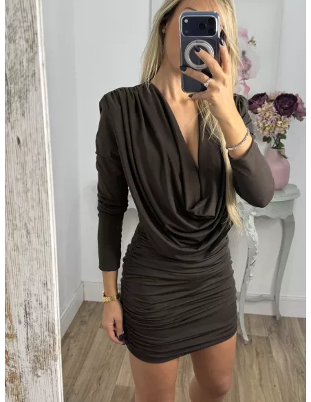Vestido Renée chocolate